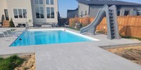 Old Granite, Shadow Gray, Liquid Release, Flat Face Cantilever
